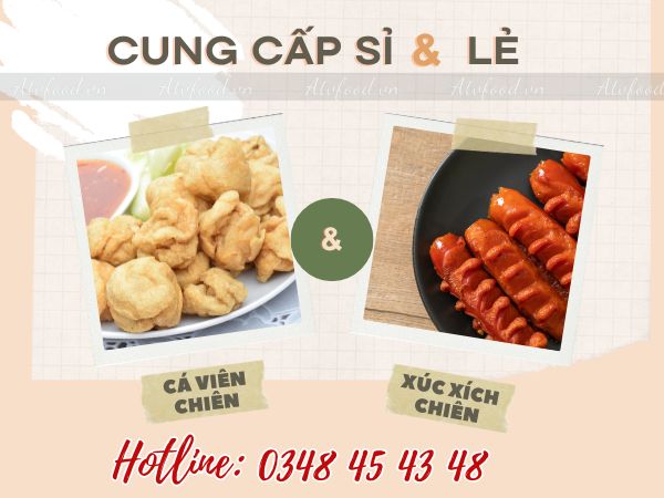 Bán Sỉ & Lẻ Cá Viên Chiên - Xúc Xích Uy Tín Tại Đà Nẵng