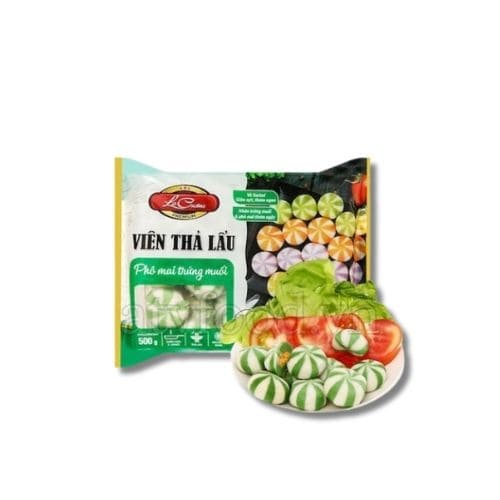 Viên Thả Lẩu Trứng Muối Phomai