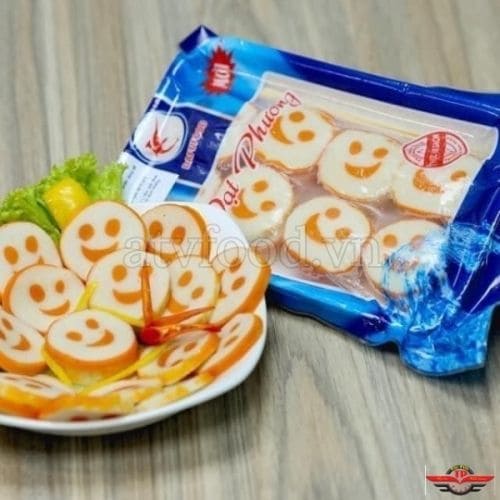 Viên Cá Surimi hình mặt cười