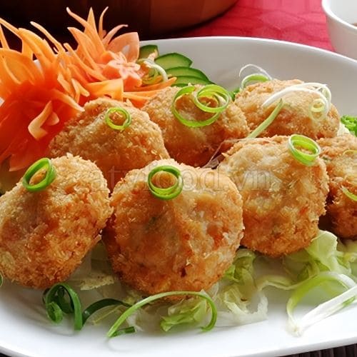 Chả Viên Mực Tím