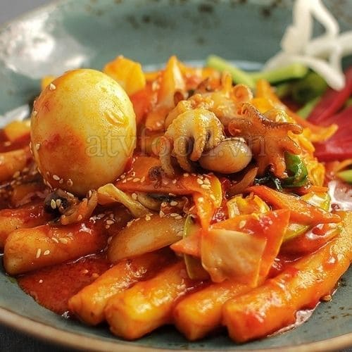 Bánh Gạo Topokki không nhân Hacao