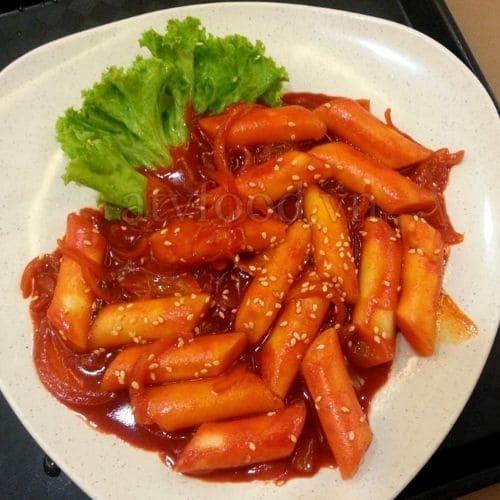 Bánh Gạo Topokki không nhân Hacao
