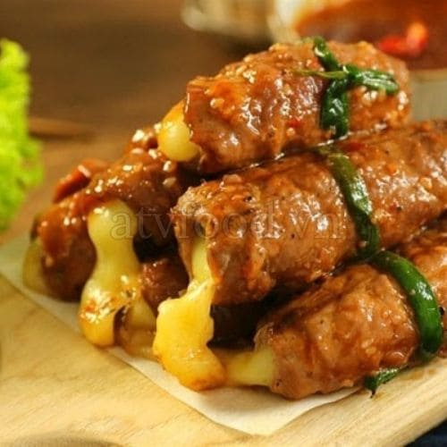 Ba Chỉ Bò Cuộn