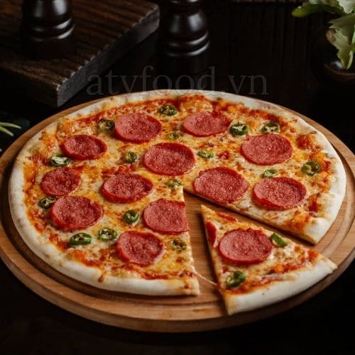 PIZZA Xúc Xích Lacusina