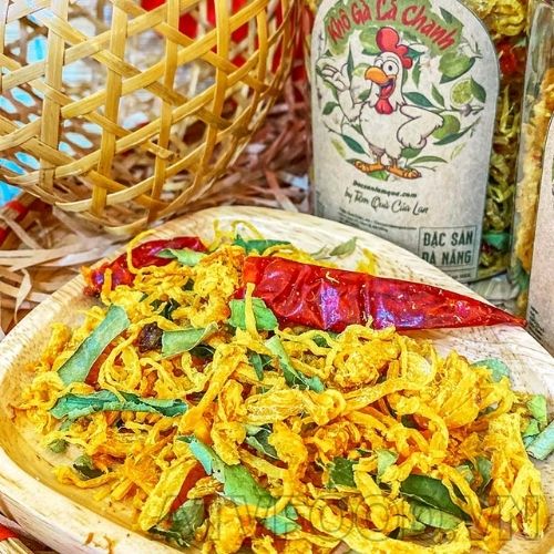 Gà Khô Xé Lá Chanh