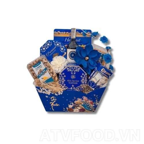 Giỏ quà Tết sang trọng 02