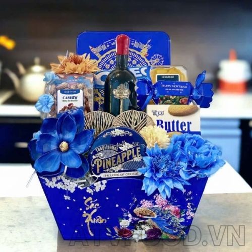 Giỏ quà Tết Phú Quý