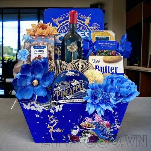 Giỏ quà Tết Phú Quý